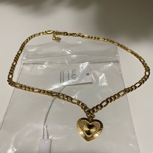 ellie vail heart pendant necklace